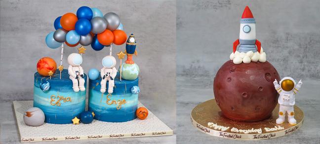 unique galaxy cakes